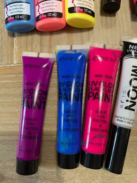 Photo of free UV face paints (Blackheath SE3) #2