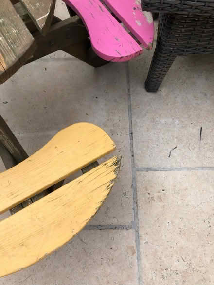 Photo of free Wooden children’s picnic table (Brighton North Laine) #4