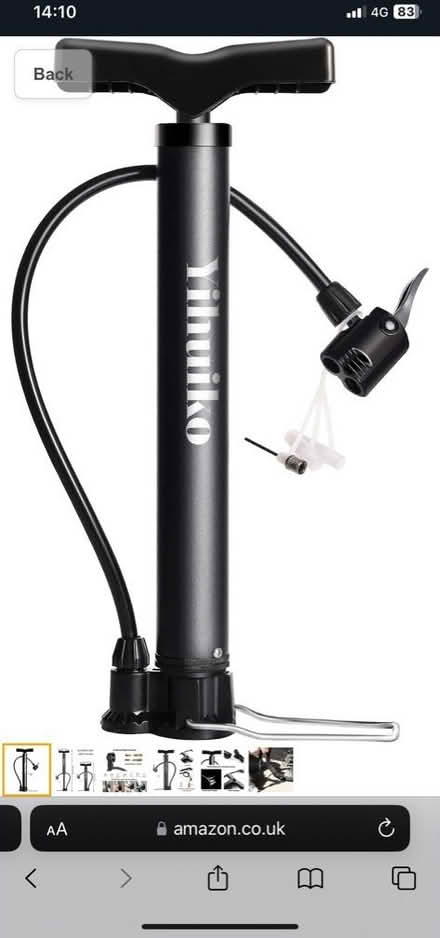 Photo of bicycle pump (Lewisham SE23) #1