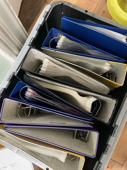 Photo of free Lever arch folders (Ranelagh) #1