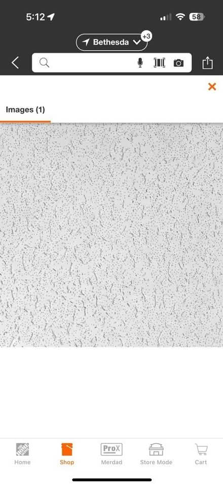 Photo of Drop ceiling tiles 2x2 ft (Bethesda) #2