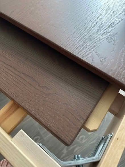 Photo of free Kitchen table with leaf (Dundas and Jarvis) #1