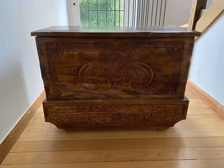 Photo of free Solid wooden chest (Hayward’s heath) #1