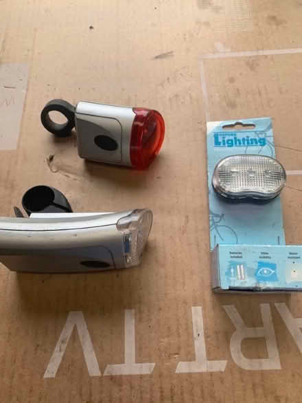 Photo of free Bicycle lights (Stafford ST17) #1