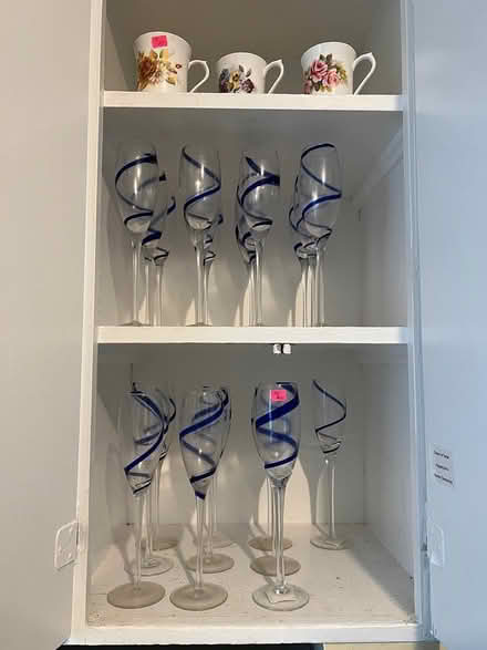 Photo of free 22 Pier One champagne flutes (Near NRHS) #1