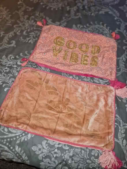 Photo of free Pink bolster pillow cases (NG3) #1