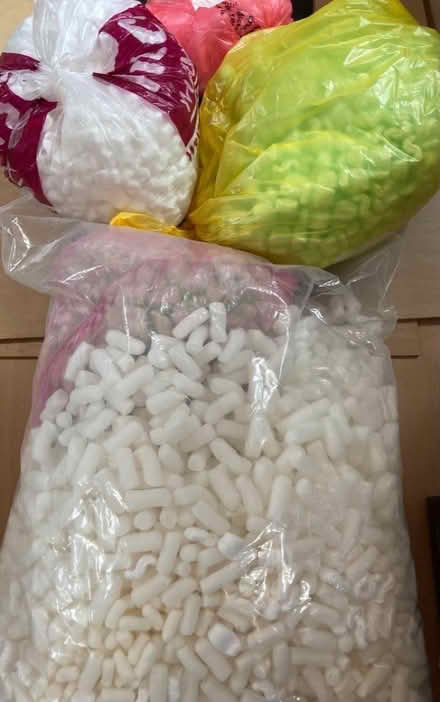 Photo of free Four bags foam chips for packaging (Llanmaes CF61) #1