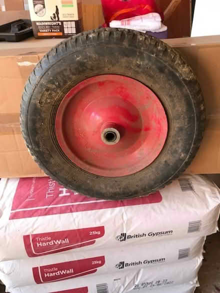 Photo of free Barrow wheel (Paley Street SL6) #1