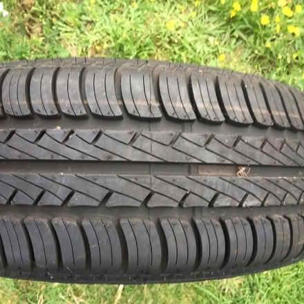 Photo of free Goodyear Tyre (185/60R15) on Steel Wheel (Horsford NR10) #1