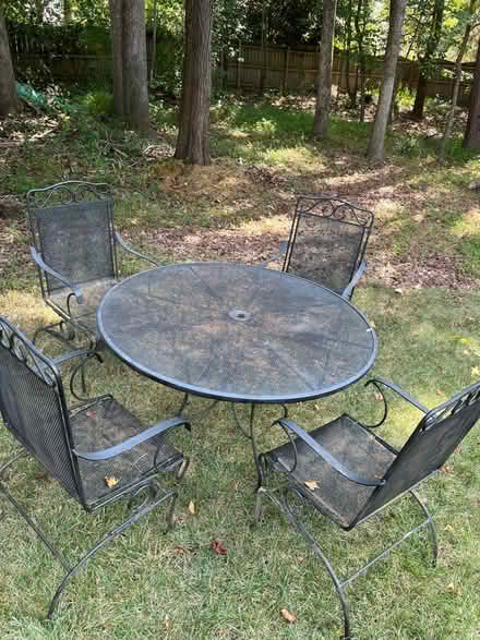 Photo of free patio furniture (Apex, NC) #1