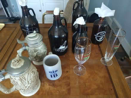 Photo of free Beer steins glasses and growlers (Rochester hills Adams/auburn) #2