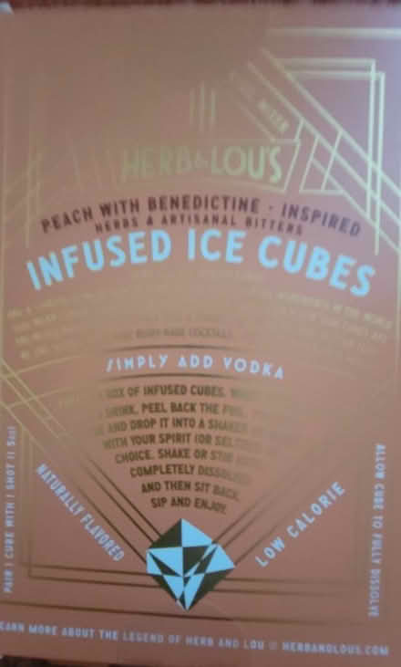 Photo of free Peach ice cubes cocktail mixer (Brooklyn Basin) #3