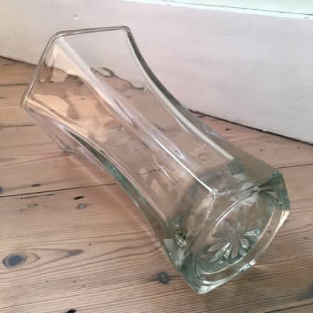 Photo of free Heavy glass vase (Leytonstone) #2
