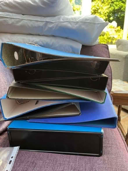 Photo of free Collection of a4 folders (Haywards Heath RH16) #1