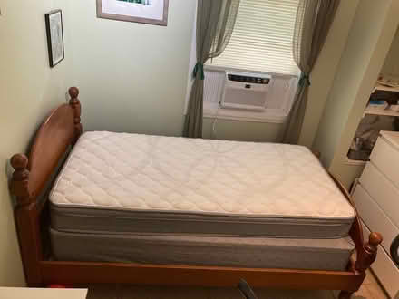 Photo of free Vintage Solid Twin Bedframe (Shirley/Mastic Beach) #1