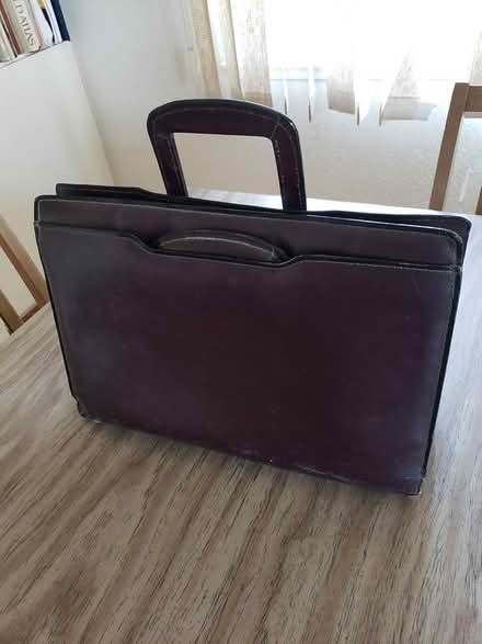 Photo of free Leather briefcase (Farm Hill -- RWC) #1