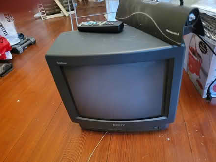 Photo of free small old school 14" TV (Roxbury) #1