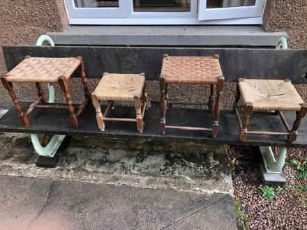 Photo of free Wooden stool (Cupar KY15) #1