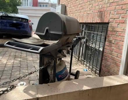 Photo of free Outdoor grill and propane tank (Columbia Heights) #3
