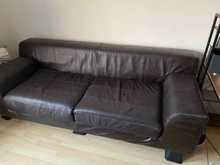 Photo of free Leather 3-seat sofa (NW6) #2