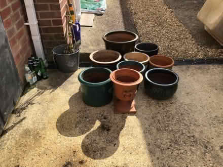 Photo of free Plant pots (Purbrook PO7) #1