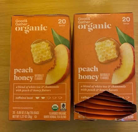 Photo of free Peach honey tea bags (Rockaway Township) #1