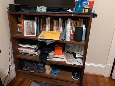 Photo of free Wooden bookshelf (Petworth) #1
