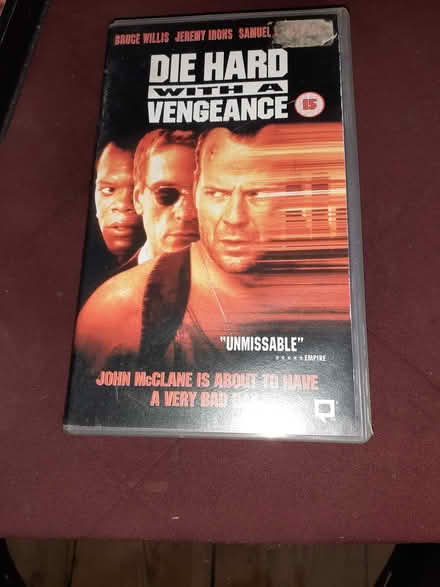 Photo of free VHS Die Hard with A Vengeance (Gosport PO12) #1