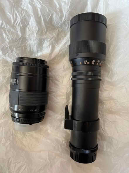 Photo of free Two old lenses for use with NIKON camera (Harley Shute TN38) #2