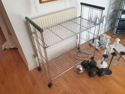 Photo of free Portable Steel Shelving. (New Malden KT3) #1