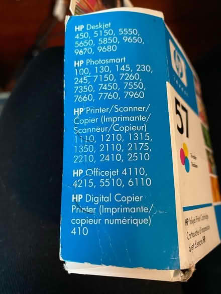 Photo of free HP Color ink cartridge 57 (Kensington / Aspen Hill) #2