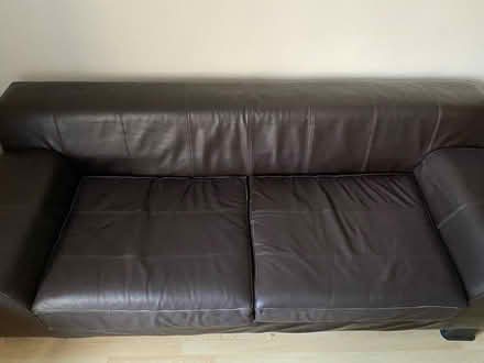 Photo of free Leather 3-seat sofa (NW6) #1