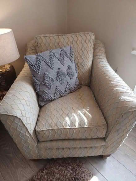 Photo of free Sofa and chair set (Silloth CA7) #2