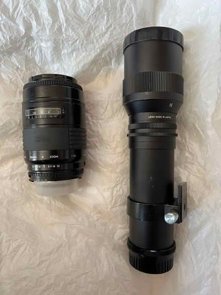 Photo of free Two old lenses for use with NIKON camera (Harley Shute TN38) #1