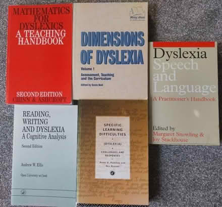 Photo of free Dyslexia books (New Duston) #1