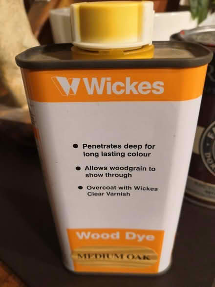 Photo of free Wood dye, medium oak (Grandpont OX1) #1
