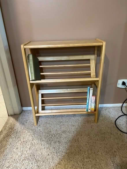 Photo of free 3 Shelf wooden Bookcase (Briarcliffe, Wheaton) #2