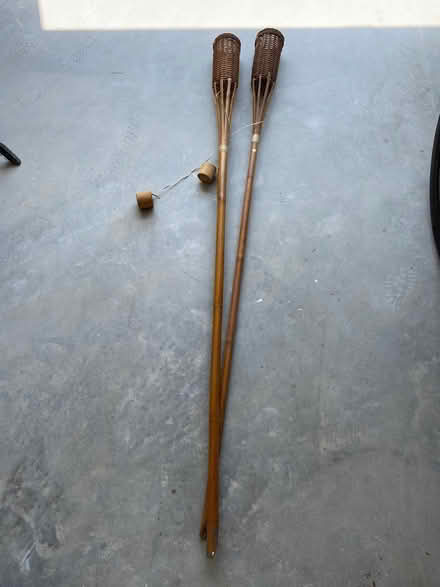 Photo of free Two Bamboo Torches (77008) #1