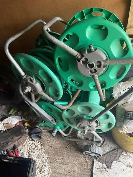 Photo of free 4 hose reels 6x4ft trellis (Kennington SE11) #2
