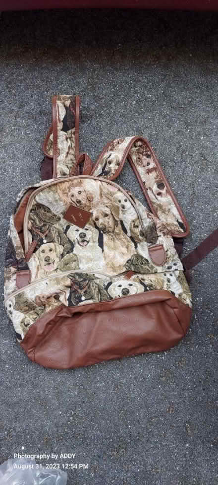 Photo of free Dog print small back pack (Wolfeboro, NH) #1