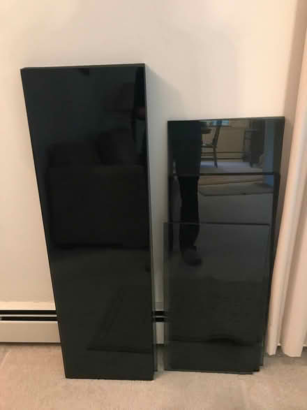 Photo of free 11 Smoked Glass Shelves (Ann Arbor-Wagner/Scio Church) #1