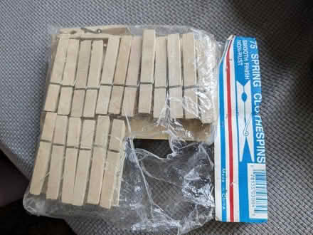 Photo of free Wood clothes pins (Berkeley) #1