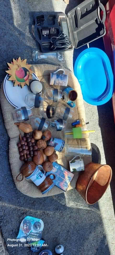Photo of free Glasses, wooden fruit etc (Wolfeboro, NH) #1