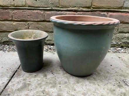 Photo of free Outdoor Plant Pots x 2 (North Ascot SL5) #1
