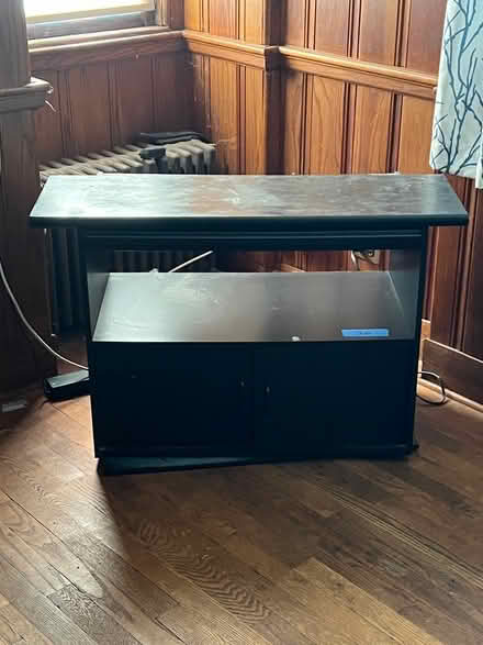 Photo of free Black TV cart -pickup Tues (Near NRHS) #1