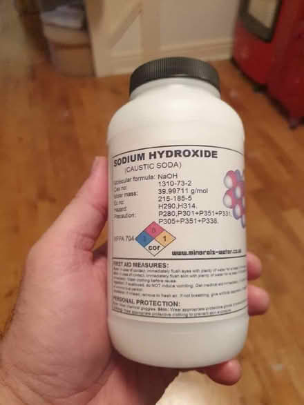 Photo of free Caustic Soda / Drain Cleaner (New Malden KT3) #1