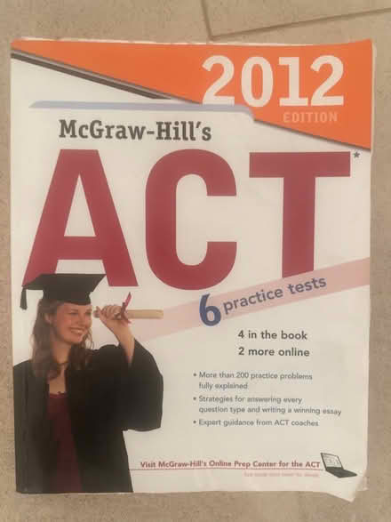 Photo of free ACT and SAT practice test books (Yorba Linda) #2