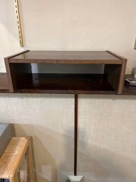 Photo of free Small wooden shelf (Briarcliffe, Wheaton) #1