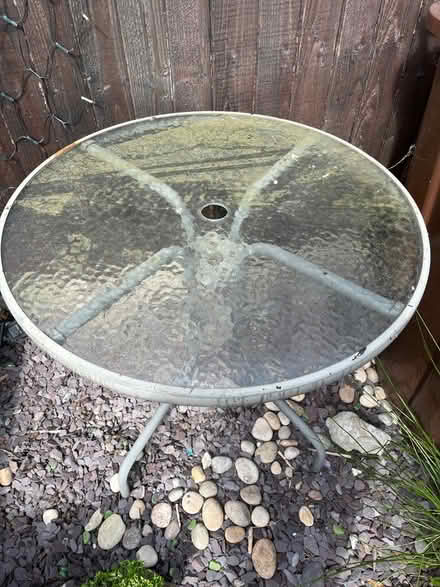Photo of free Small garden table & 4 chairs (Wilmorton DE24) #2