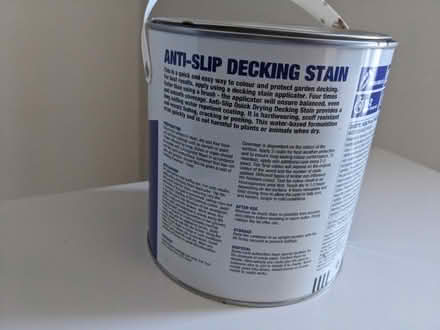 Photo of free Decking stain (Hungerford Rd N7) #2